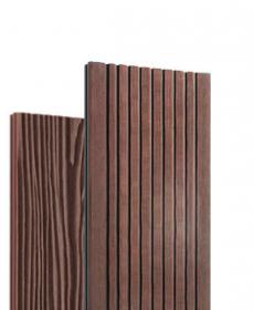 Террасная доска дпк полнотелая TR Solid (Россия) цвет венге/brown, 3-4 метра
